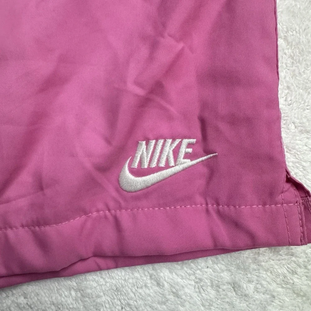 Nike Swim Trunks Pink Mesh‎ Lined Quick Dry Beach Shorts Men Large
